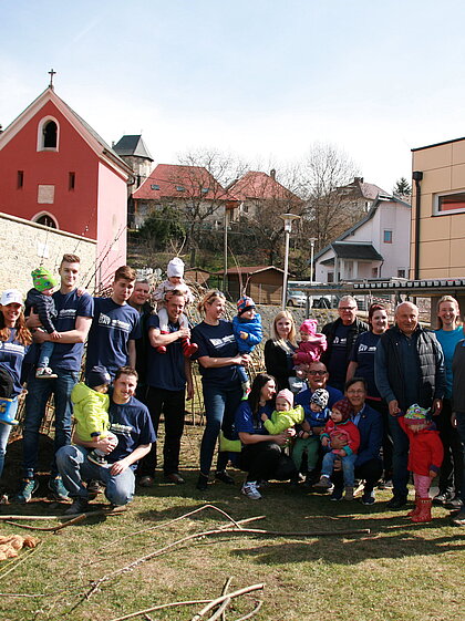 DONAU Mitarbeiter beim Social Active Day.